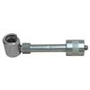 Raccord rigide avec coupleur rapide F15 avec agrafe à tirer 16 mm