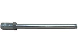 Raccord rigide droit 150 mm avec agrafe hydraulique 4 mors - R1/8"