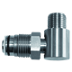 Raccord tournant Inox AISI 316, ½" m/m, passage 10 mm, max 200 bar, 90°C, EPDM/VITON