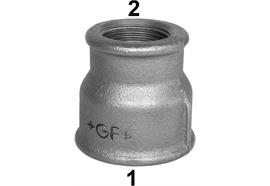 Reduction GF Fittings N° 240 galvanisé ½"-1¼" femelle