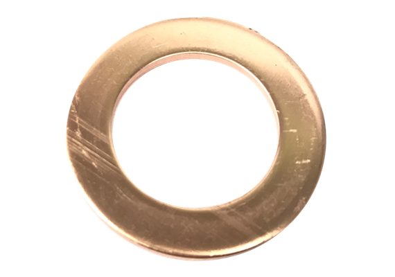 Rondelle en cuivre VonRoll Ø 24/16x1 mm pour 2660