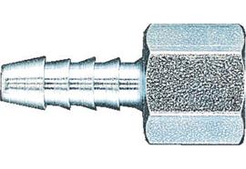 Schlauchnippel 10 x 1/4" innen Stahl verzinkt