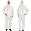 Tenue de protection 3M 4515 cat III type 5/6 avec capuche blanc L, UDV 10 pcs.