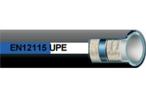 Tuyau ATEX aliminentaire et chimiques DN25 en UPE, conductible, 25 x 38 mm, 16 bar