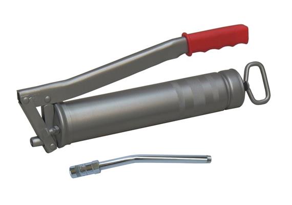 Compressore a leva per grasso liquido e olio E476 - R1/8" con tubo rigido E4024