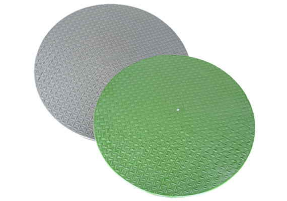Coperchio leggero in PRFV Ø 1'240 mm per pozzetto in calcestruzzo