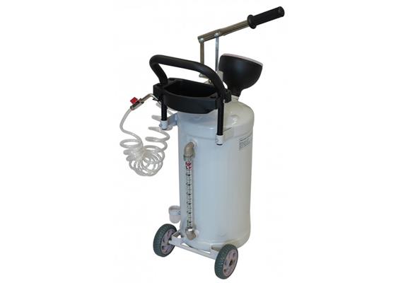 Distributore olio trasmissione 24 l mobile con pompa manuale