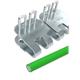 Giunzione a cerniera EasyCliP EC187G-1000NC, 8 fasce,5 asticelle ECP187NC e 10 rondelle