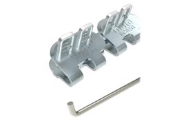 Giunzione a cerniera EasyCliP EC62G-1000SP, 8 fasce con 4 asticelle ECP62SP