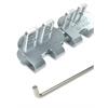 Giunzione a cerniera EasyCliP EC62G-1500SP, 8 fasce con 4 asticelle ECP62SP