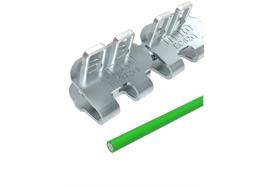 Giunzione a cerniera EasyCliP EC62G-300NC, 8 fasce con 4 asticelle ECP62NC + 10 rondelle