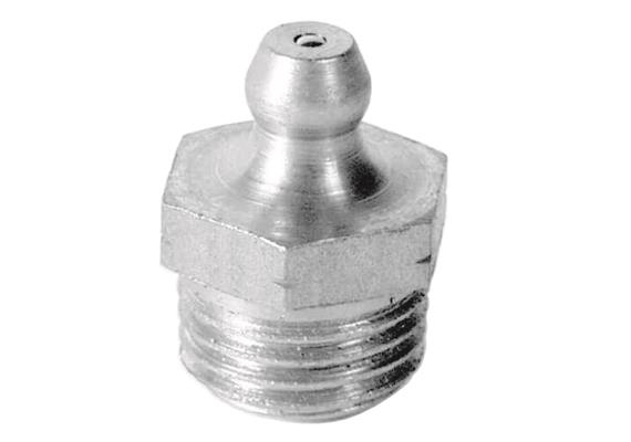 Ingrassatore conico H1 R1/4" in acciaio inox 1.4305 (V2A), esagonale 14 - UDV 5 pz.