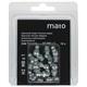 Ingrassatore conico H2 M10x1 in acciaio zincato - esagonale 11 - UDV 10 pz.