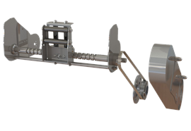 Kit guidatubo in acciaio DN12 per HR1100FE RAL7016