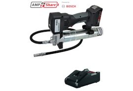 MATO AccuGreaser 18V Premium-LS con batteria 2.0Ah e caricatore AMPShare