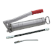 MATO, ingrassatore a leva E500, con tubo corazzato RH-30-C e con tubo rigido E4024