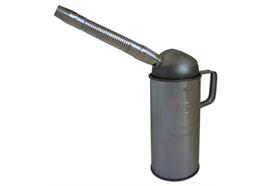 Misuratore in banda stagnata FMF-T 1000 con beccuccio flessibile, calibrabile - 1.0 litri