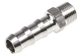 Nipplo 1/2" maschio con portagomma DN13