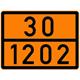 Pannello arancione riflettente autoadesivo 30/1202, 300 x 400 mm