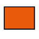 Pannello arancione riflettente autoadesivo neutro, 300 x 400 mm