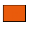 Pannello arancione riflettente autoadesivo neutro, 300 x 400 mm