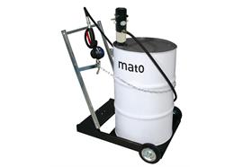 pneuMATO 1-AF mobile con tubo in gomma DN12 di 4 metri