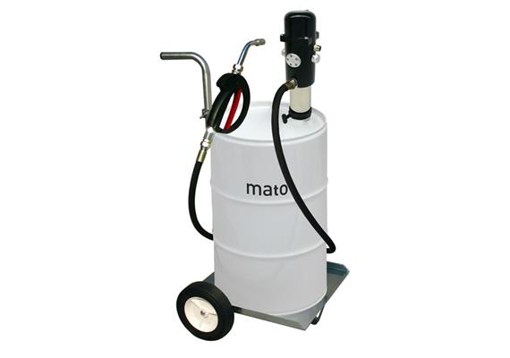pneuMATO 1 mobile, con pistola e con uscita olio motore