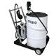 pneuMATO 3 mobile, con avvolgitubo, con DIGIMET E30 Preset e uscita olio motore