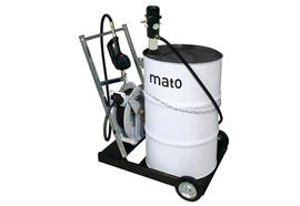 pneuMATO 3 mobile, con avvolgitubo, con DIGIMET E30 Preset e uscita olio motore