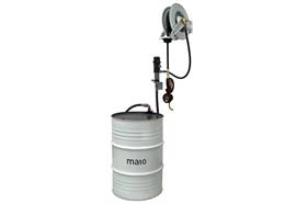 pneuMATO 3 montaggio a parete, con DIGIMET E35 e con uscita olio motore