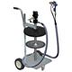 pneuMATO 55 - LubeJet, impianto mobile, per fusti da 50 kg, ø interno 355-387 mm