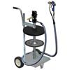 pneuMATO 55 - LubeJet, impianto mobile, per fusti da 50 kg, ø interno 355-387 mm