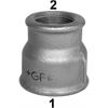 Riduzione GF Fittings N° 240 zincato ½"-1¼" femmina