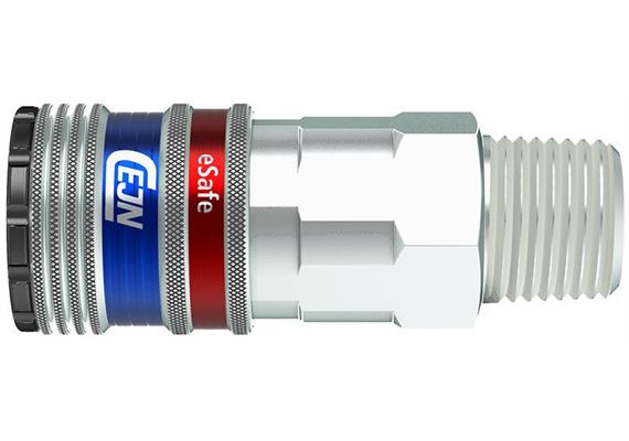 Rubinetto di sicurezza per aria compressa Serie 572 - Orion con filettatura esterna 3/8"