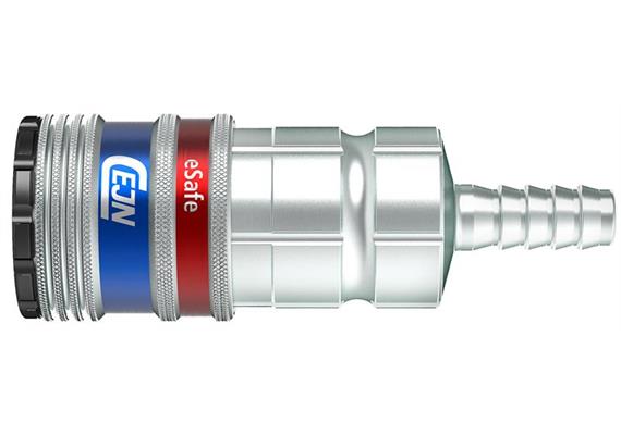 Rubinetto di sicurezza per aria compressa Serie 572 - Orion con innesto portagomma 10mm