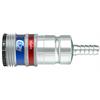 Rubinetto di sicurezza per aria compressa Serie 572 - Orion con innesto portagomma 13mm