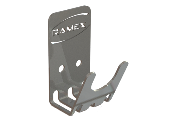 Supporto a muro inox per pistola bassa pressione serie 7400