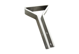 Supporto per asta di misura 1½” x 90 mm in alluminio